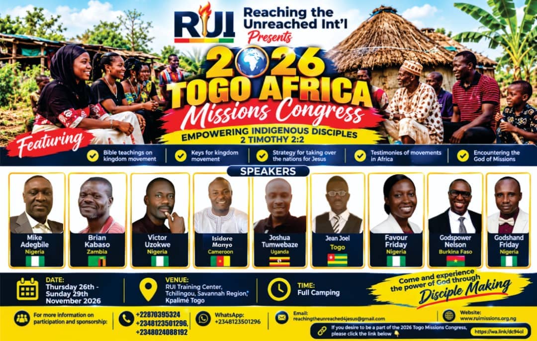 It is 2026 Africa Missions Congress